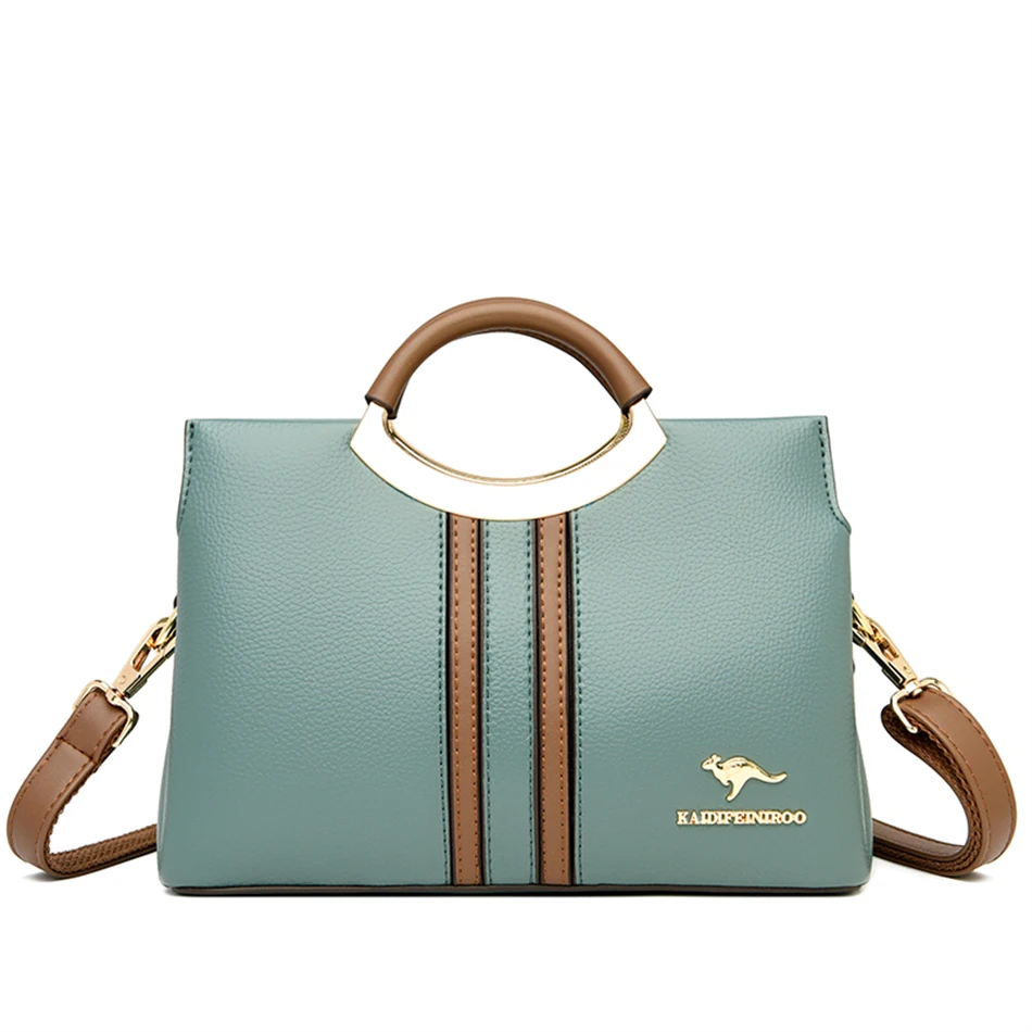 er Crossbody Bag for Women 2022 Brand 3 Layers Handbag Purse  Genuine High  Leat - £36.92 GBP
