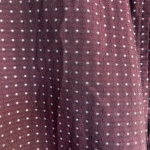 AWEARNESS Button Up Shirt Mens 16 32/33 Burgundy Kenneth Cole Non-Iron S... - $14.00