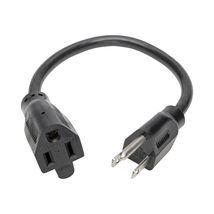 Tripp Lite Power Cord Extension Cable, 16 AWG, 5-15P to 5-15R, 13A, 25&#39; (P024-02 - £29.32 GBP