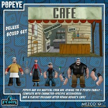 POPEYE - 5 Points Deluxe Action Figure Box Set by Mezco Toyz - £63.19 GBP