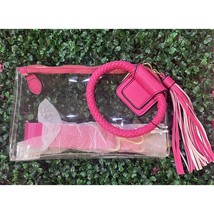 Mimi Wholesale Clear Wristlet With Cuff Handle &amp; Tassel Size One Size - $29.70