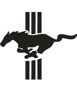 Mustang Ford Running Horse Vinyl Decal Window Sticker - $62.12 MXN+