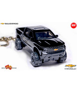 VERY RARE KEYCHAIN BLACK CHEVY SILVERADO CUSTOM Ltd Ed. GREAT GIFT - $90.52 CAD