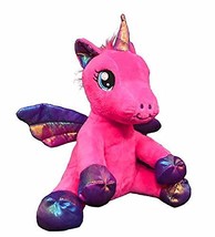 Cuddly Soft 8 inch Stuffed Nova The Pink Winged Unicorn. We Stuff &#39;em. You Love  - $13.85