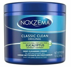 Noxzema Classic Cl EAN Original Cream Deep Cl EAN Sing Made With Eucalyptus 12 Oz - £10.95 GBP