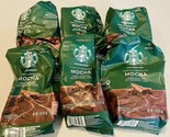 6x Starbucks Ground Coffee Mocha Flavored Coffee bb 6/1/24 - $56.09