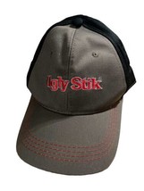 Ugly Stik Baseball Hat Trucker Cap Black Grey Red Adjustable - £7.60 GBP