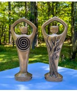 Spiral Lord Cold Cast Bronze Statue | Vintage Divine Masculine Spring God - $1,368.31 MXN