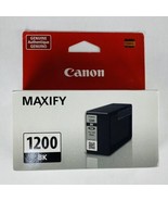 New! Canon Maxify 1200 Black Single Ink Cartridge Black PGI-1200BK - £10.27 GBP