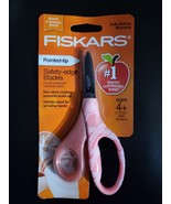 Fiskars Scissors for Kids POINTED TIP 5 Inch Safety Pink Glitter - £5.44 GBP