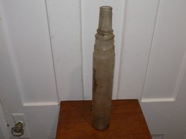 Vintage Glass Tall Boy Oil Bottle - $84.15