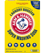 ARM &amp; HAMMER Super Washing Soda Household Cleaner and Laundry Booster, V... - £7.75 GBP