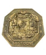 101st Airborne WWII 1944 Bastogne Battle of the Bulge NUTS Solid Brass P... - £312.48 GBP
