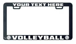 Volleyball design your own custom personalized license plate frame holder tag - £4.86 GBP