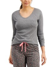 Jenni by Jennifer Moore Womens Sleepwear Ribbed Pajama Top Only,1-Piece,S - £17.06 GBP