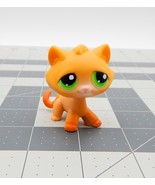 Littlest Pet Shop Cat Orange Tabby LPS Kitten #110 Kitty Short-haired Gr... - £11.36 GBP