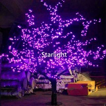 7.2ft 1,248pcs LEDs Outdoor Cherry Blossom Christmas Tree Light 8 Colors... - £408.44 GBP