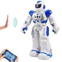 Smart RC Robot Toy Talking Dancing Gesture Sensing Programmable Robots for Kids - £35.30 GBP
