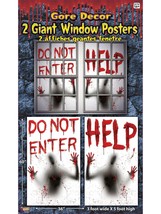 Bloody Window Posters-2Pcs - £40.00 GBP