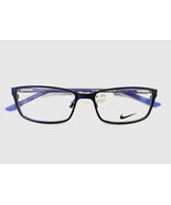 Nike Kids Eyeglasses Frames 5580 401 Navy Blue Rectangle Full Rim 49-15-130 - €80,17 EUR