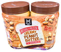 Member&#39;s Mark Natural Creamy Peanut Butter 2 Packs x 40 Oz EXP 09/2026 - $28.42 CAD