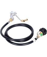 5FT Propane Adapter Hose with Propane Grill Regulator Suitable for Black... - $54.24 CAD
