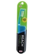 Toothbrush Reach Crystal Clean Firm Adult Toothbrush Blue - $3.83