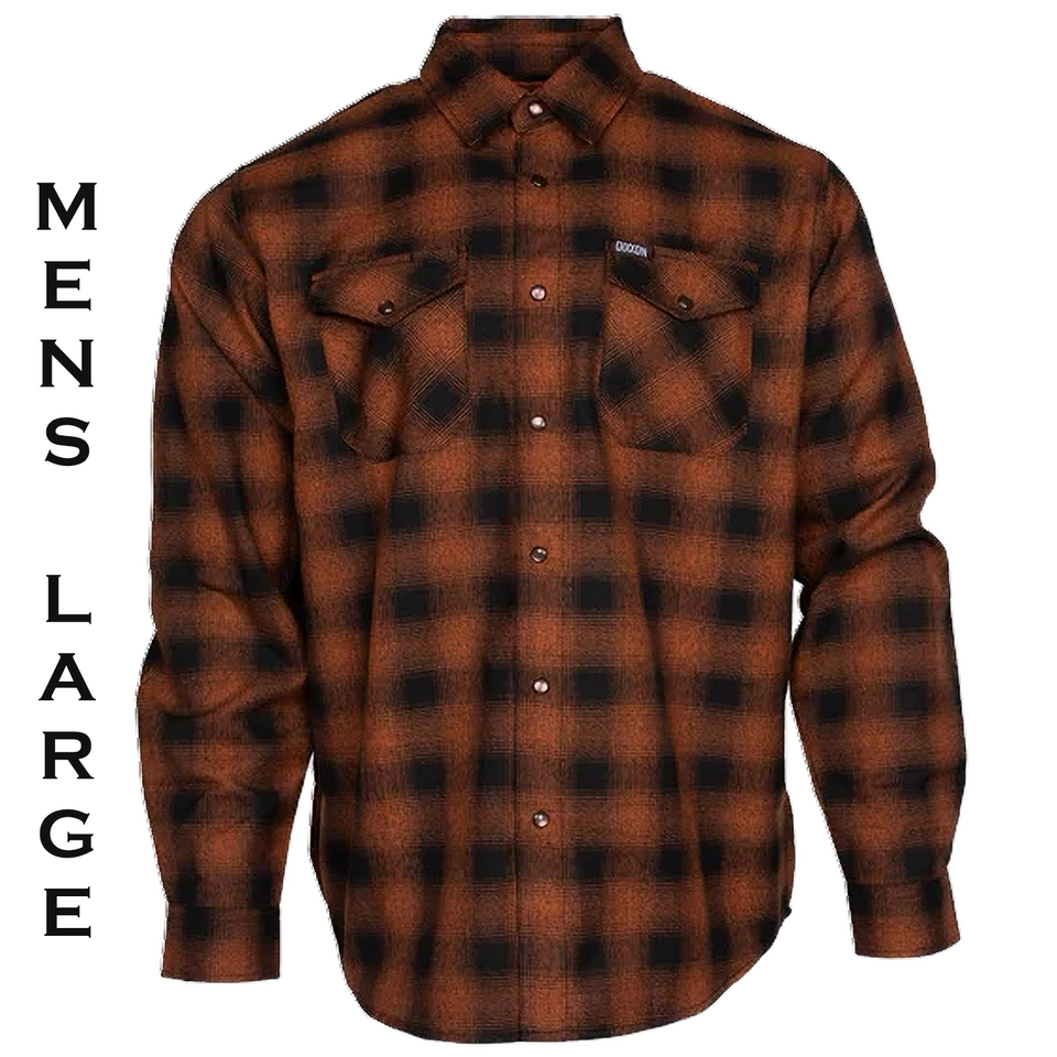 DIXXON FLANNEL - STURGIS DEADWOOD Flannel Shirt - Large - $84.15