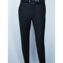 Men Suit BERLUSCONI Turkey Italian Wool 180's Double Breasted UGS94-12 Navy image 10