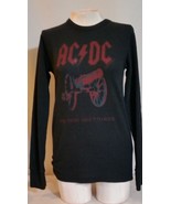 AC/DC Long Sleeve Thermal Black Size M &quot;For Those About To Rock&quot; #29 - €32,84 EUR