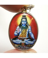 LORD SHIVA MAHADEV OM MAHADEVA DIO SIVA RUDRA BENEDICE COLLANA CON... - $29.12