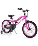 18 Inch LED Lighted Kids Bike with Training Wheels and Headlight for Age... - $4,658.99 MXN