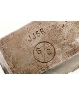 Vintage J&amp;J Fundición Y Refinado Antiguo Pours Barra .999 Plateado 101 O... - $8,753.01