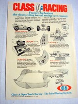 1972 Ad Ideal Class A Slot Car Racing - $7.99