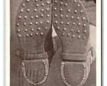 WWI  Soles of Trench Pershing Boots &quot;Good Understanding&quot;  WB Postcard Y16 - $15.79