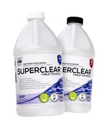 Table Top Epoxy Resin Superclear 1 Gallon 128 oz Kit Anti Yellow Highest... - $1,293.46 MXN