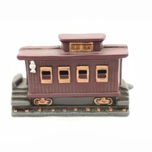 1986 Geo Z Lefton China Colonial Christmas Village Train Replacement Piece - £7.90 GBP
