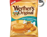 12x Bag Werther&#39;s Salted Caramel Cream Soft Caramels Filled Candy Chews ... - $26.76