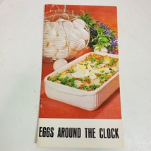 Vintage 1970s Eggs Around The Clock Booklet Recipes Cooking Cookbook - £10.44 GBP