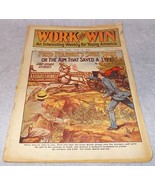 Work and Win Weekly Juvenile Pulp Magazine 706 June 1914 Hal Standish  - €17,12 EUR