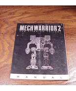 Mech Warrior 2, The Titanium Trilogy Game Manual for PC - £4.39 GBP