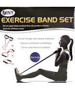 Resistance Flex Band Set 3 Piece Increase Strength and Muscular Endurance  - $9.89