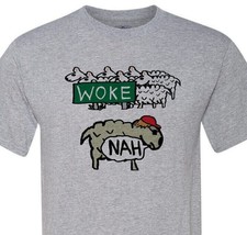 Woke... Nah!!! - FJB - Fast Shipping - Super Soft - £11.08 GBP+