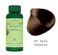 All-Nutrient Keratint Color Glaze Hair Color - 4T Dark Tobacco