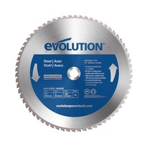 Evolution Power Tools 14Bladest Steel Cutting Saw Blade, 14-Inch X, Toot... - £82.52 GBP