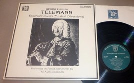 G.P. Telemann 2 LP Set Essercizii Musici, Aulos Ensemble - MHS-824898H - $15.75