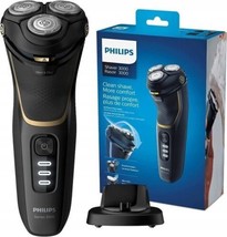 Philips S3333/54 Beard Shaver Wet Dry 5D Rotary Pivot Flex Heads Base di... - £132.58 GBP
