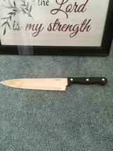 Ginsu CHOP Knife, Black Handle  8 INCH SERRATED - $13.75