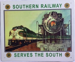 TRAIN SIGN - SOUTHERN RAILROAD / Diesel Trains - $28.49