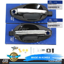 03-08 Hyundai Tiburon Exterior Outside Door Handle Pair Set Left Right L&R image 10